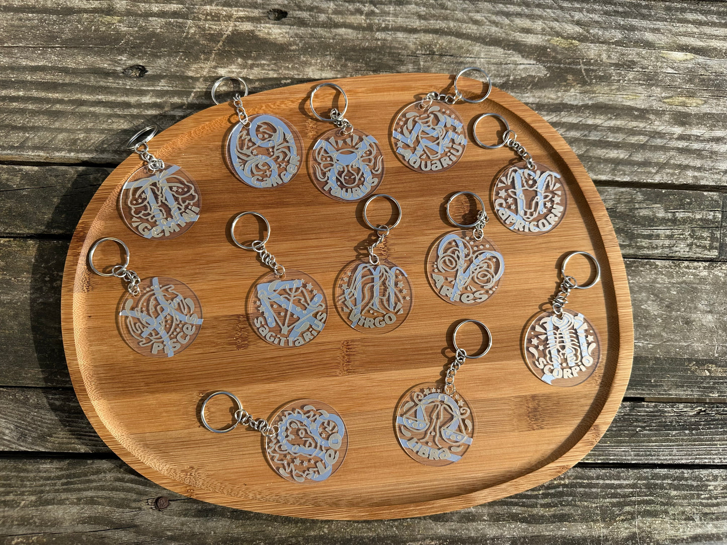 Porte clé signe astrologique