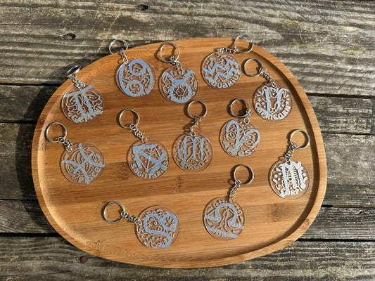 Porte clé signe astrologique
