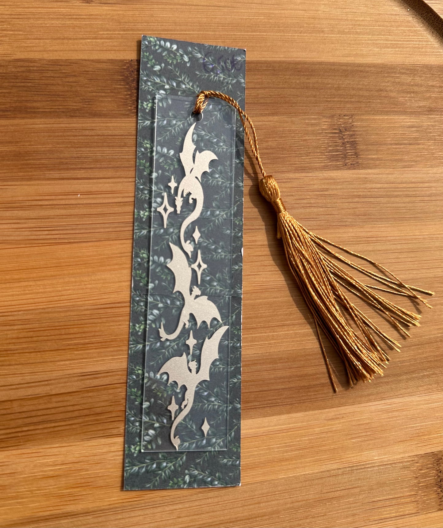 Marque page dragon