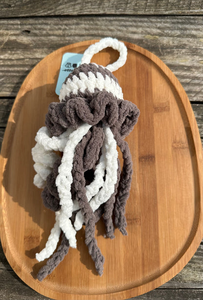 Suspension poulpe tentacules L crochet
