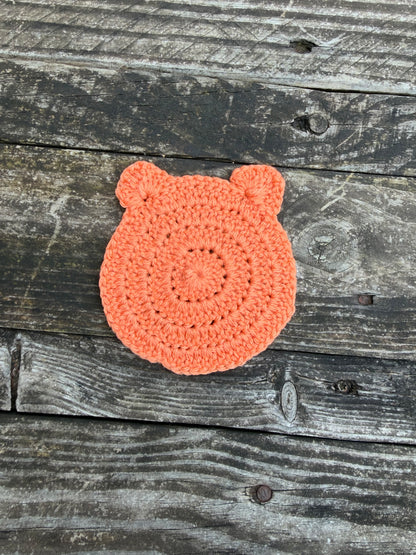 Sous verre oreille d’ours crochet