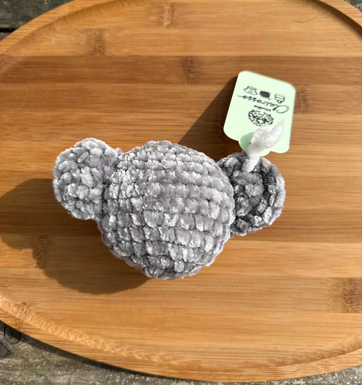 Tête de koala crochet