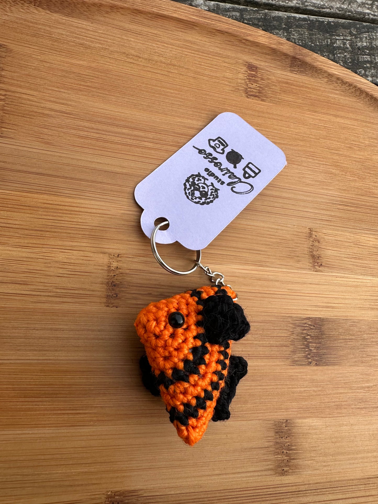 Porte clé poisson crochet