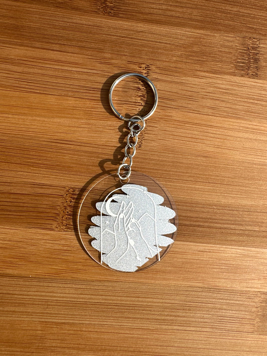 Porte clé main/patte