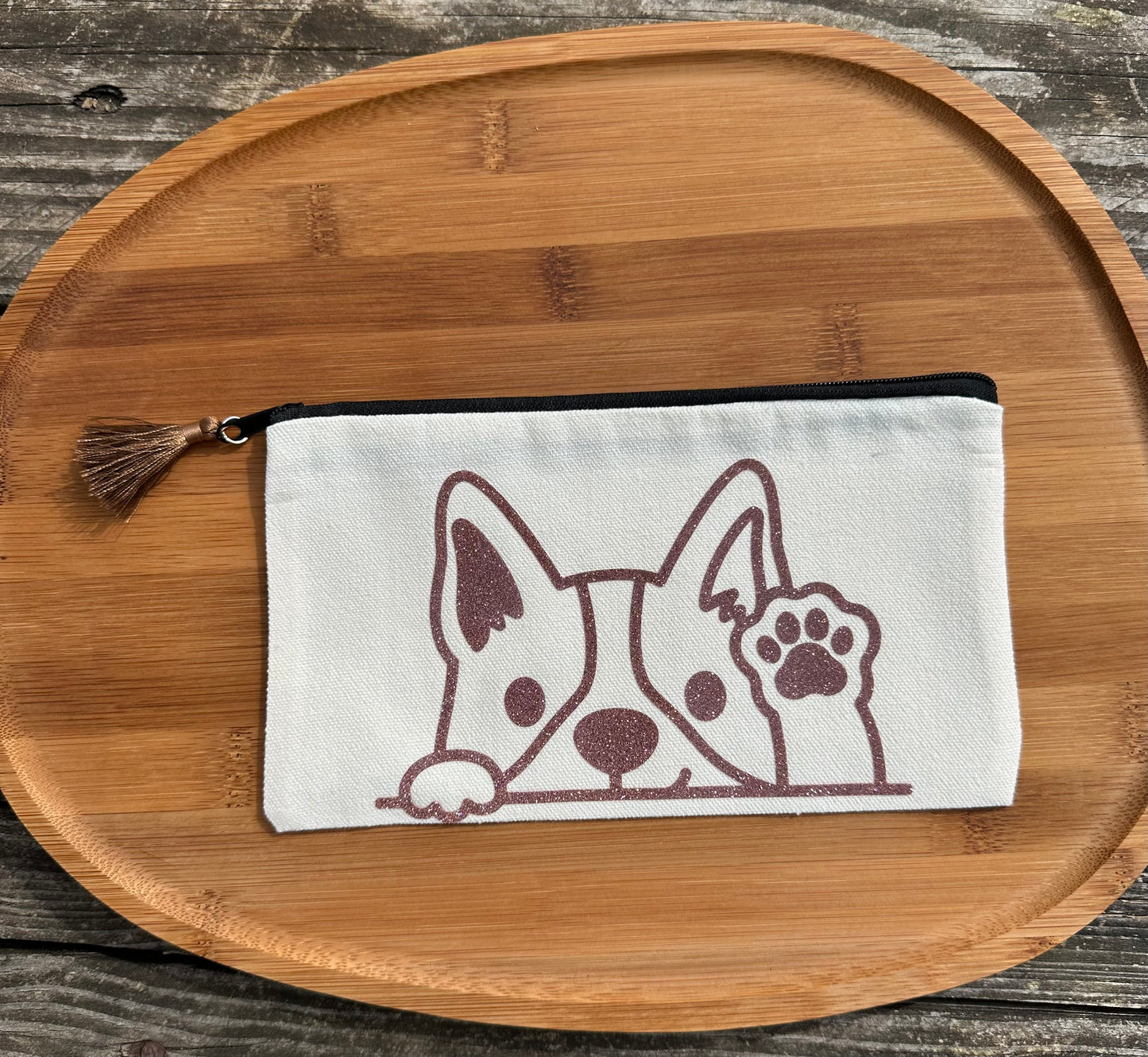 Pochette M thème chien