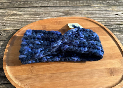 Bandeau oreille avec noeud en décoration crochet