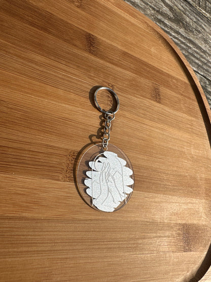 Porte clé main/patte