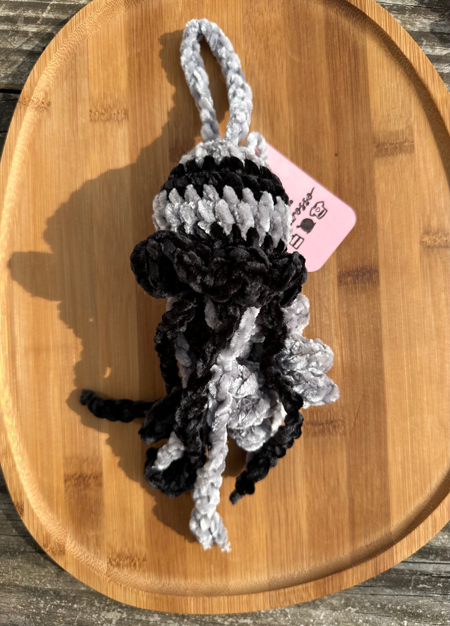 Suspension poulpe tentacules M crochet