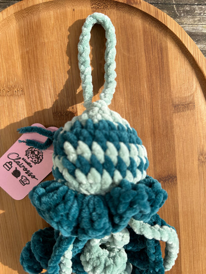 Suspension poulpe tentacules L crochet