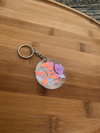 Porte clé sur le thème de la mer