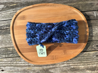 Bandeau oreille avec noeud en décoration crochet