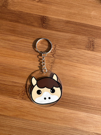 Porte clé tête de cheval Kawai