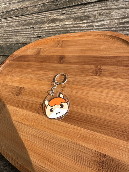Porte clé tête de cheval Kawai