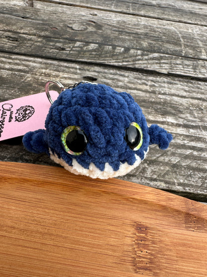 Porte clé baleine crochet