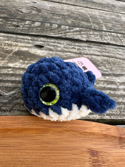 Porte clé baleine crochet