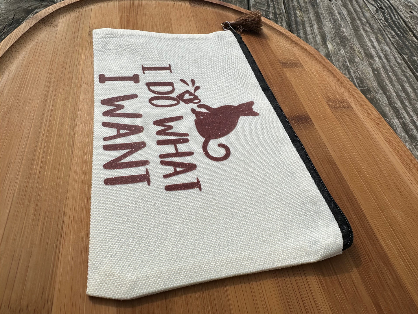 Pochette M thème chat