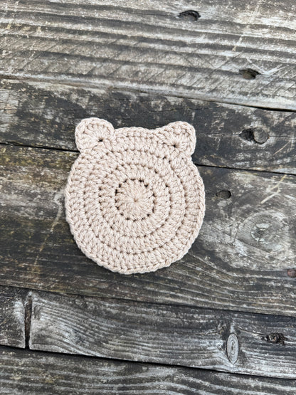Sous verre oreille d’ours crochet