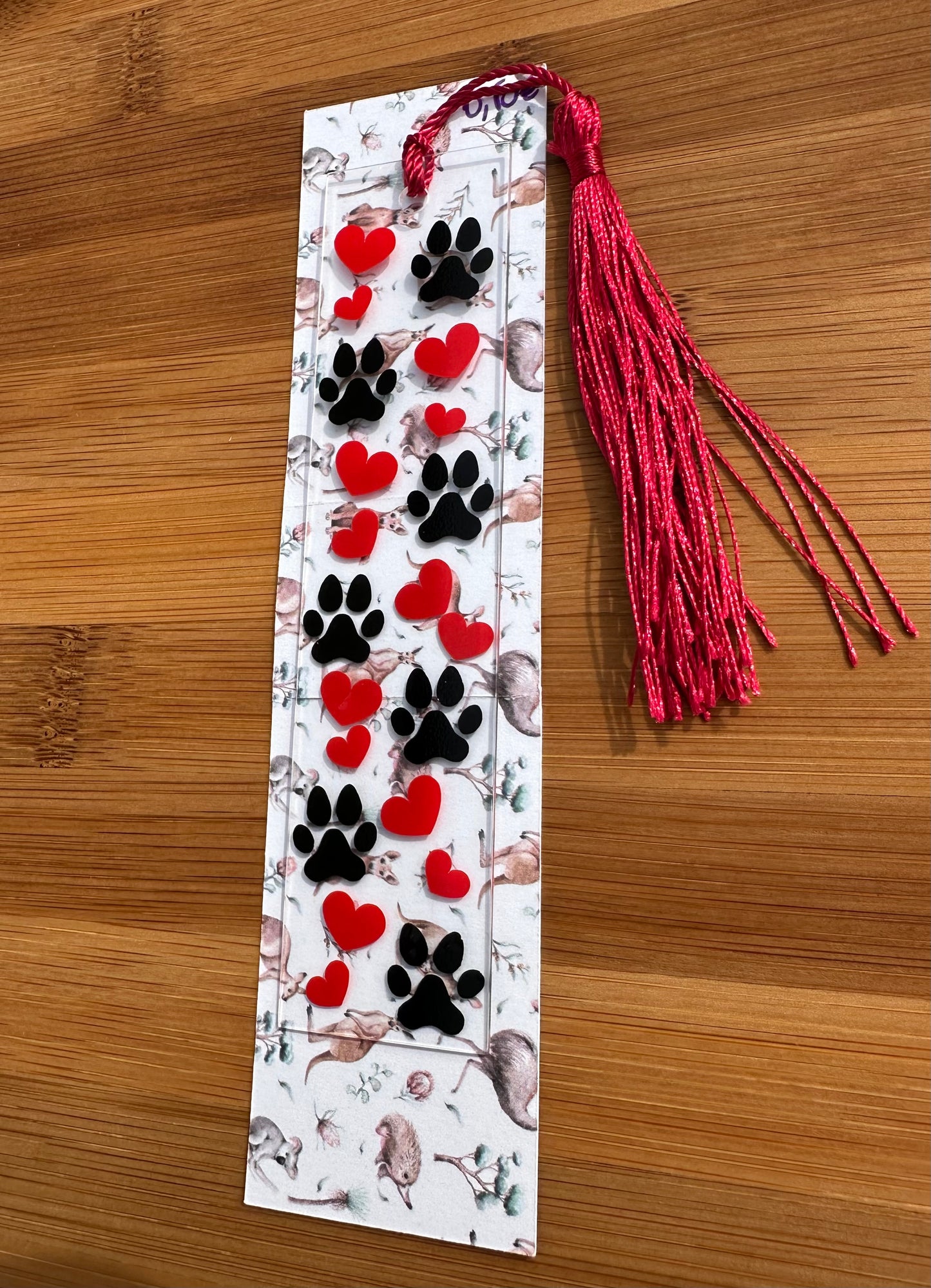 Marque page chien