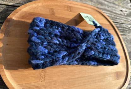 Bandeau oreille avec noeud en décoration crochet