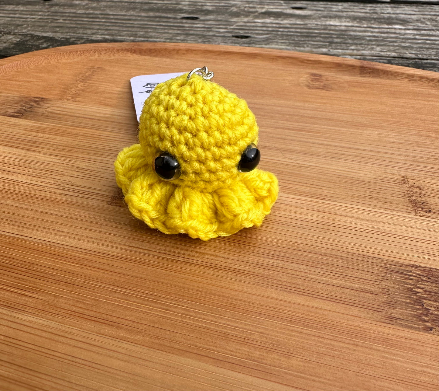 Porte clé petit poulpe crochet