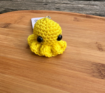 Porte clé petit poulpe crochet