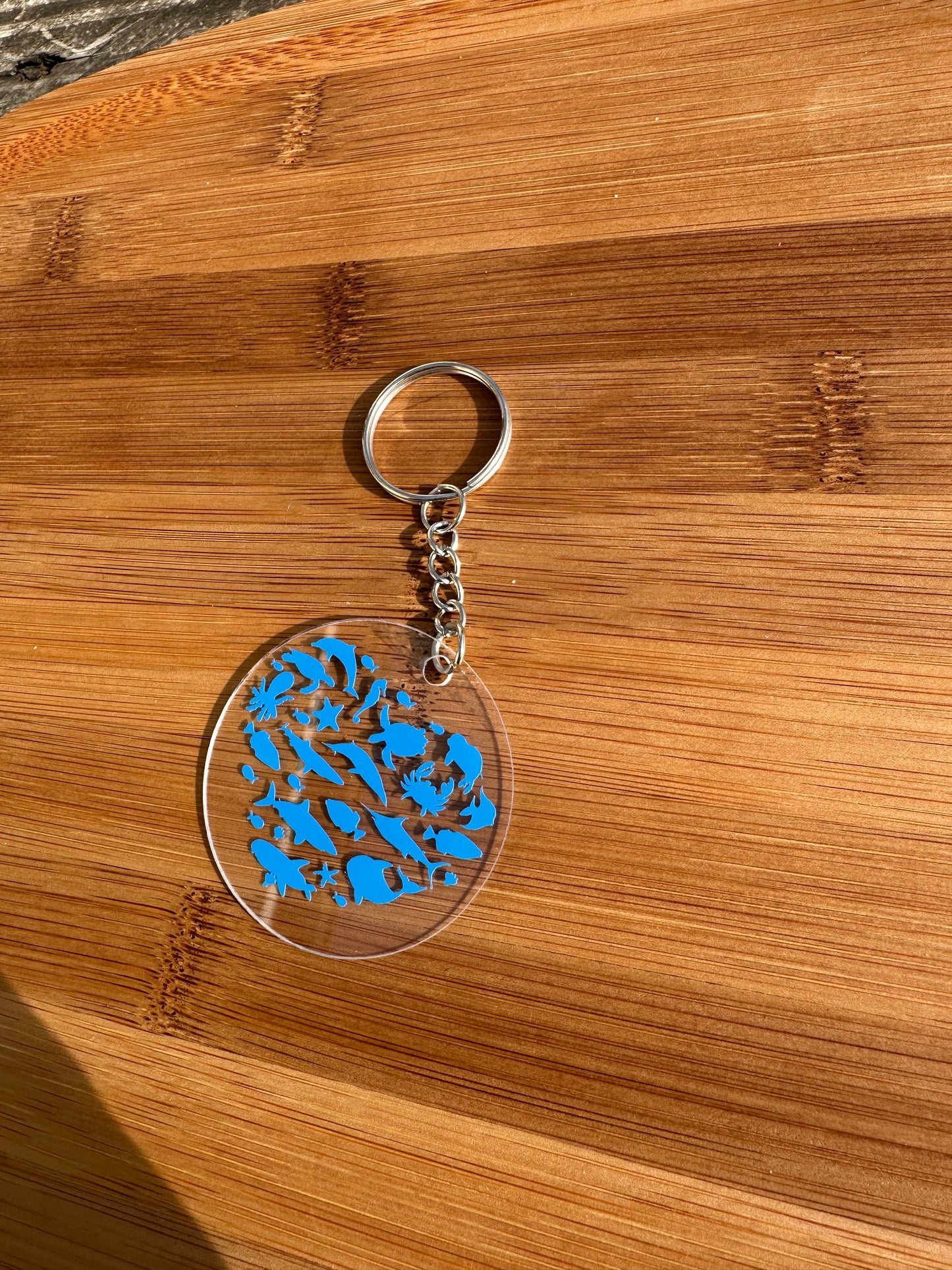 Porte clé sur le thème de la mer