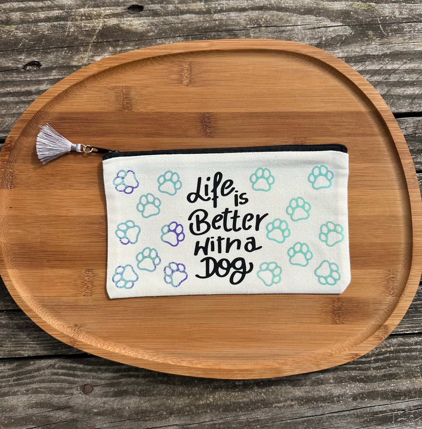 Pochette M thème chien