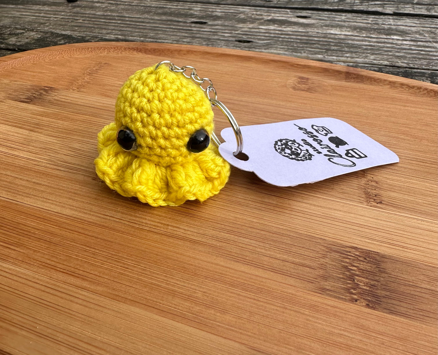 Porte clé petit poulpe crochet