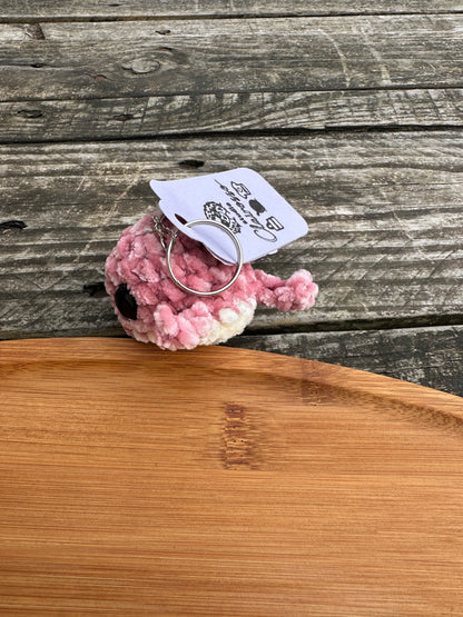 Porte clé petite baleine crochet