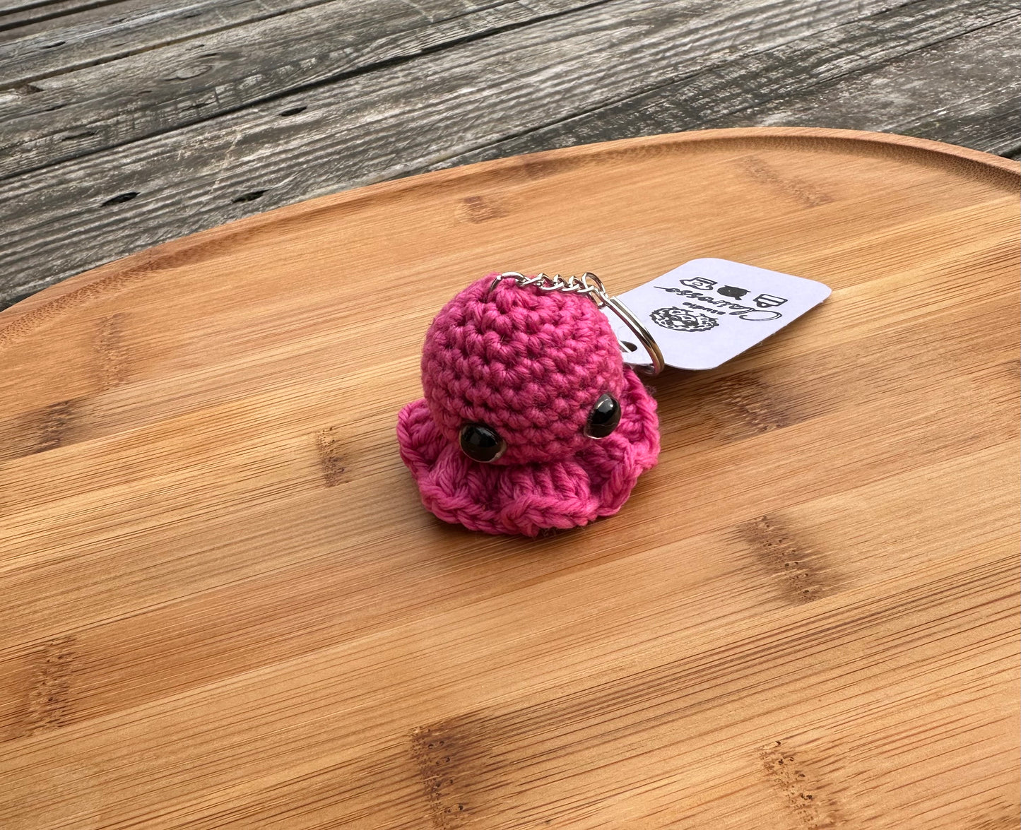 Porte clé petit poulpe crochet