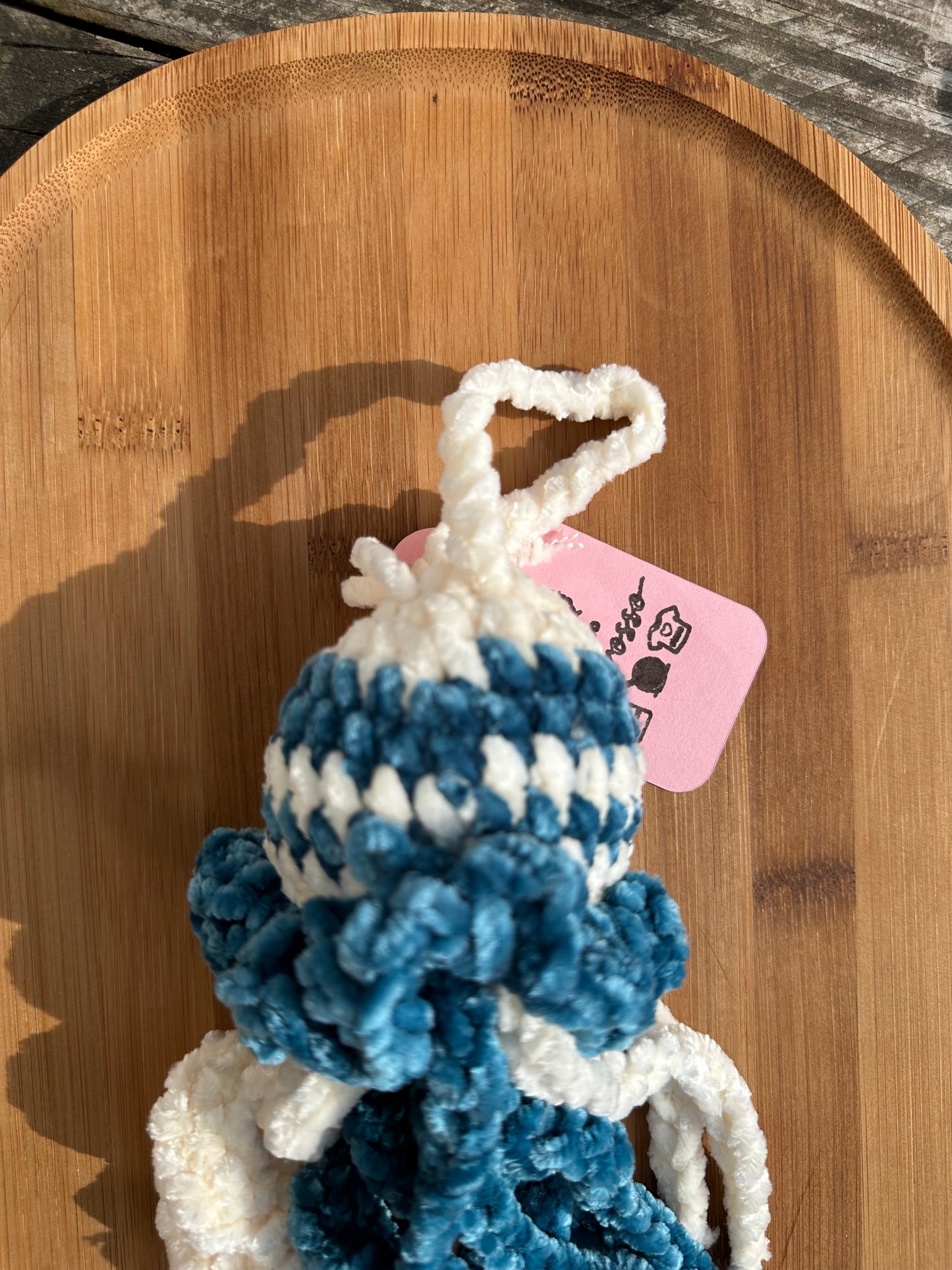 Suspension poulpe tentacules M crochet