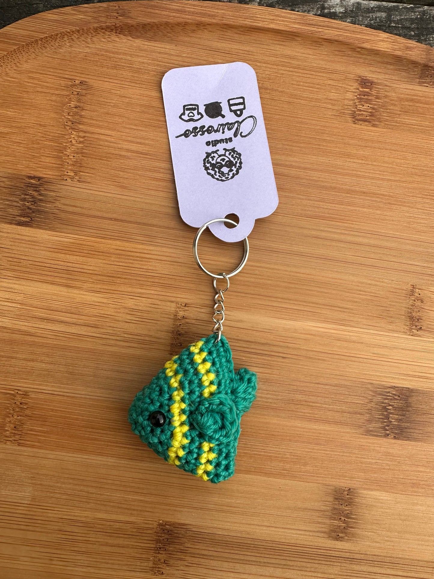 Porte clé poisson crochet