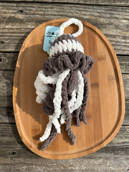 Suspension poulpe tentacules L crochet