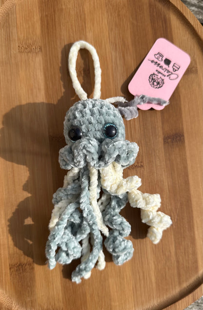 Suspension poulpe tentacules S crochet