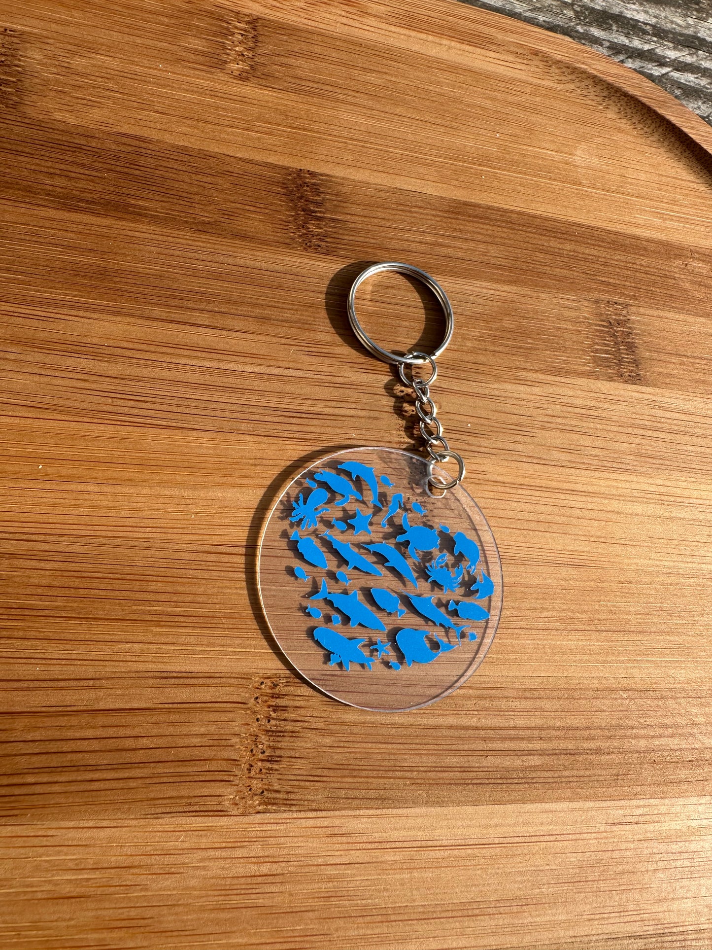 Porte clé sur le thème de la mer