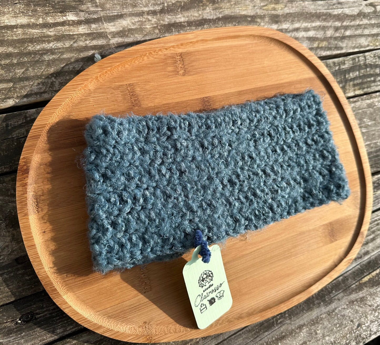 Bandeau cache oreille simple crochet