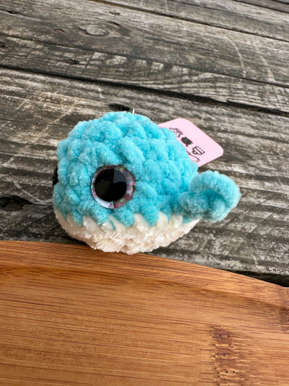 Porte clé baleine crochet
