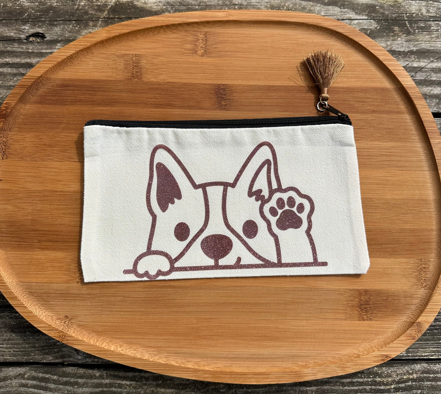 Pochette M thème chien