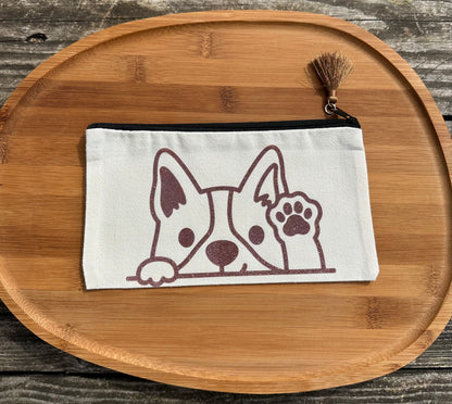 Pochette M thème chien