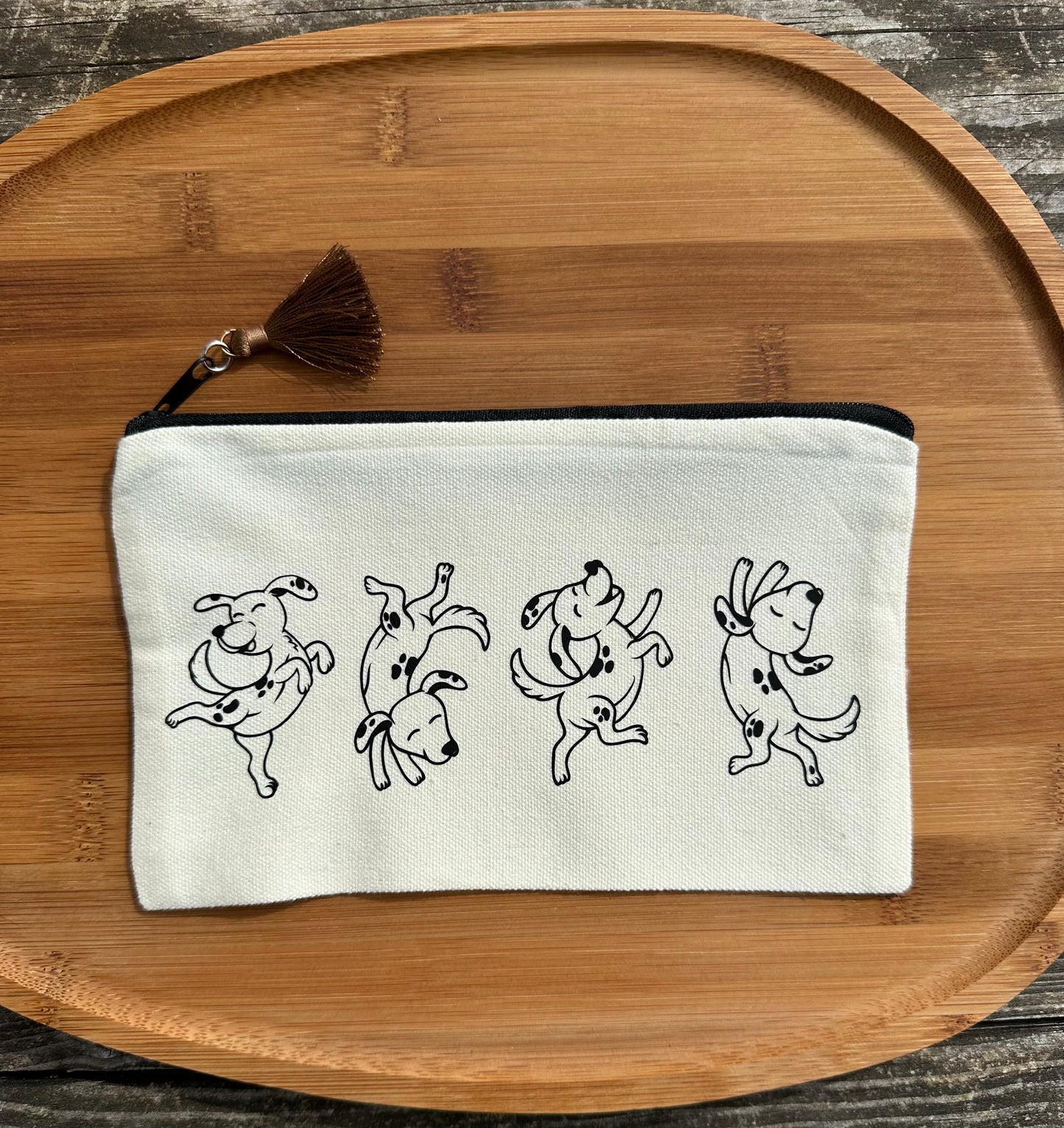 Pochette M thème chien