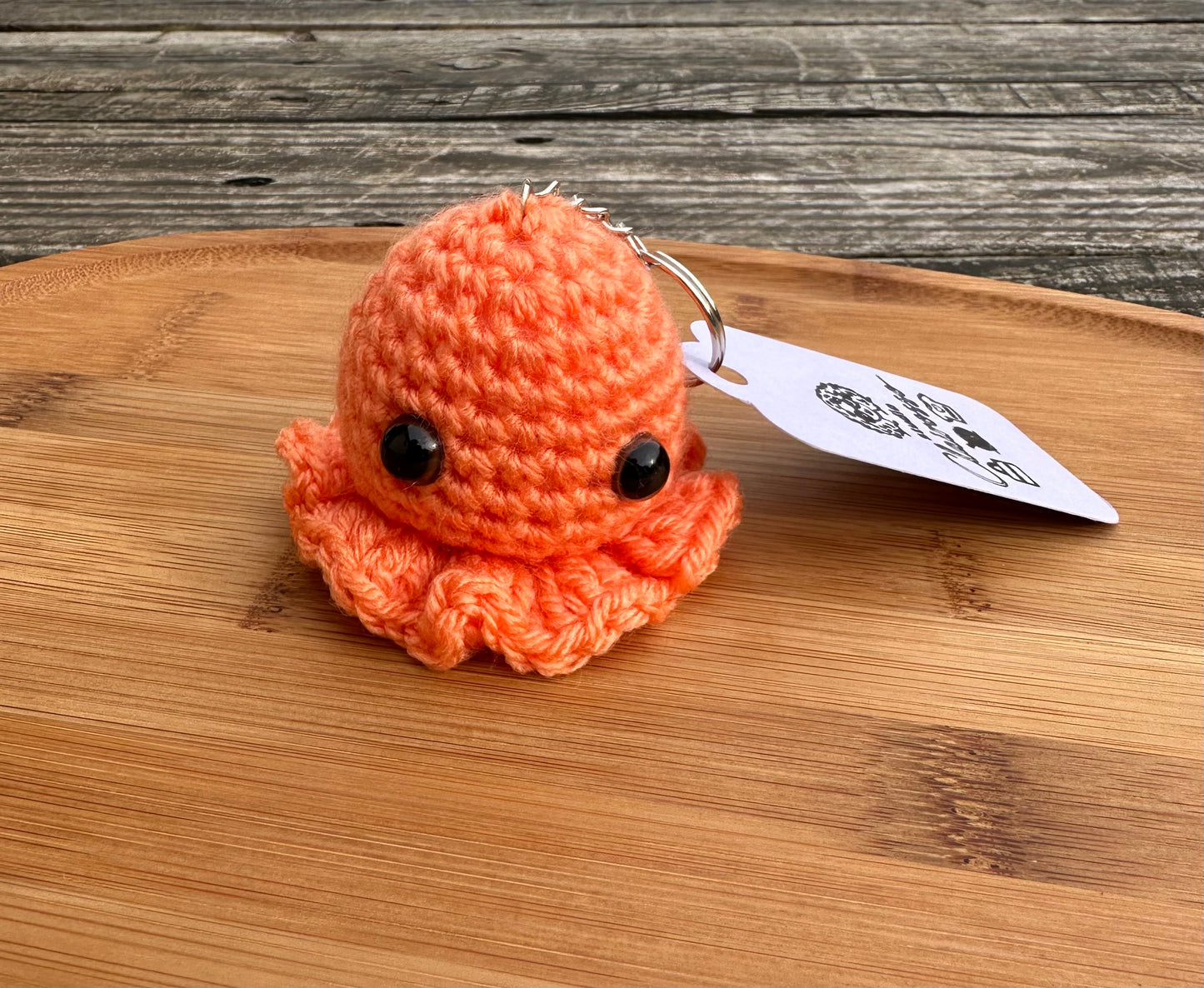 Porte clé poulpe crochet