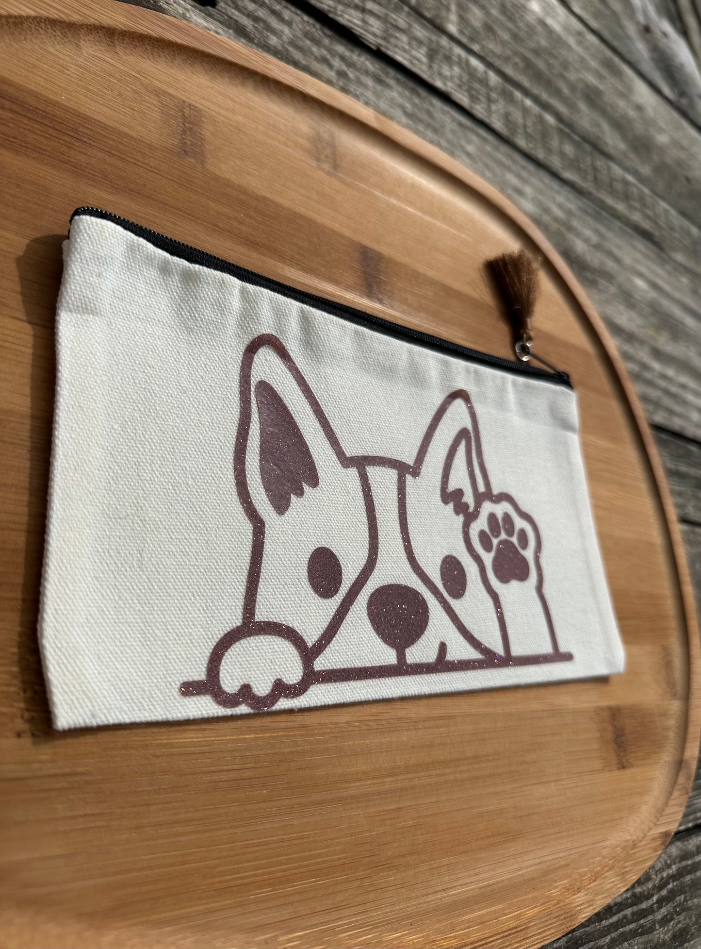 Pochette M thème chien