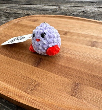 Porte clé poussin crochet