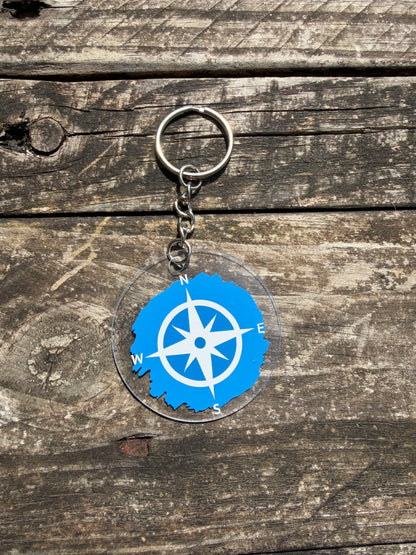 Porte clé sur le thème de la mer